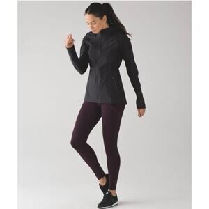 Lululemon Sleet Sprinter Jacket Black Size 4